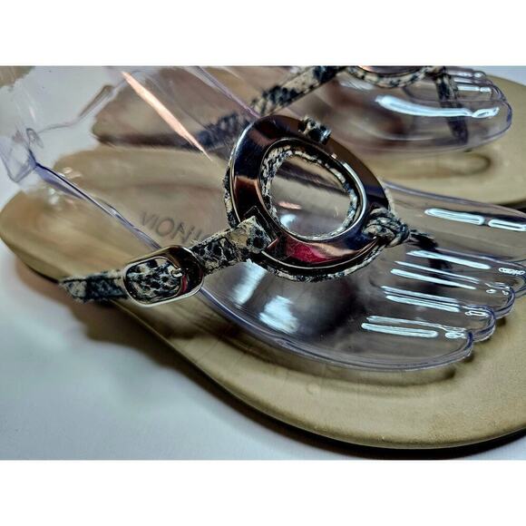 Vionic Karina Slipon Sz9. Snakeskin Pattern. Arch support. Beach. Stylish. Comfy - Picture 6 of 11